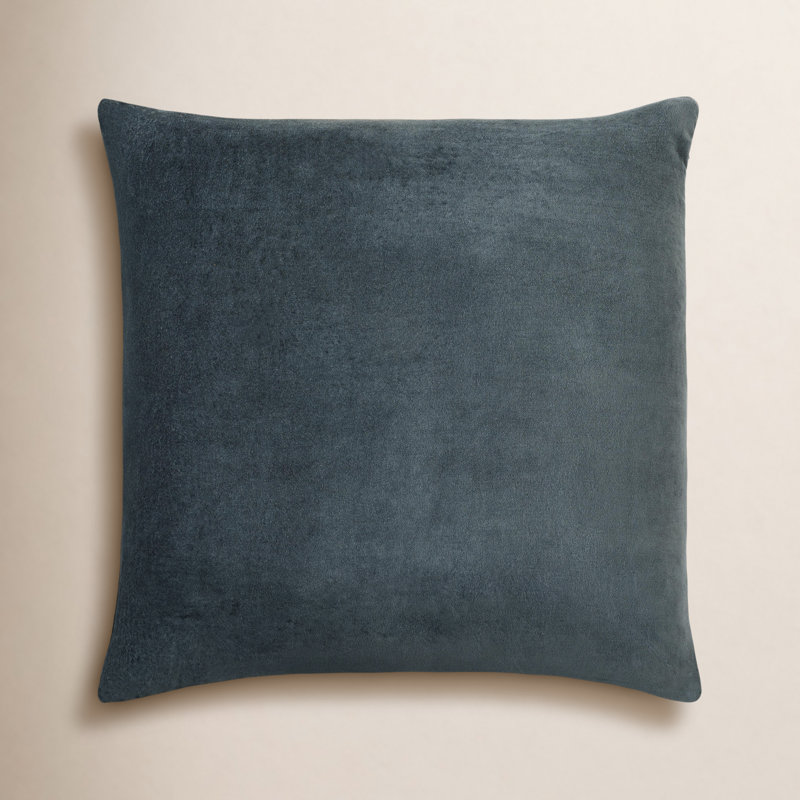 Coussin en coton Denny, Inférieur, Sauge, Square 18"