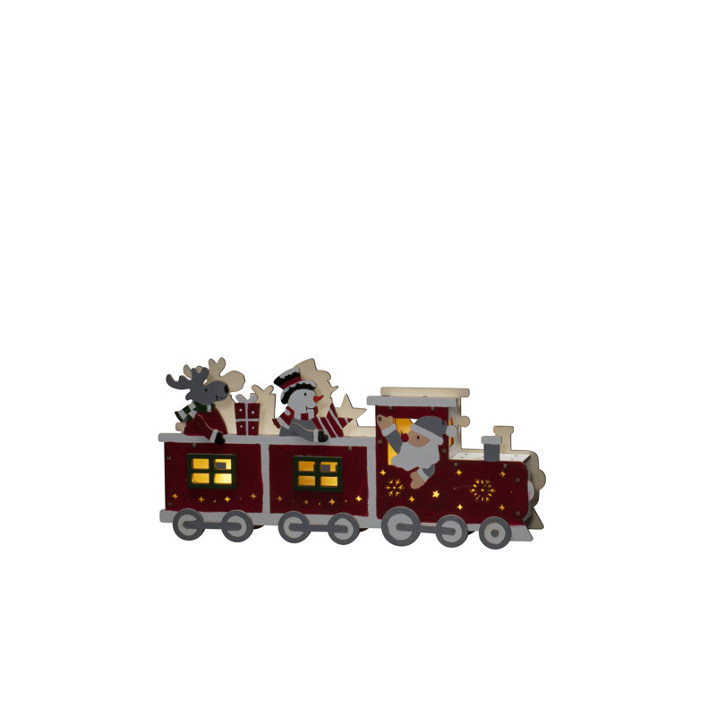 Christmas Transportation Decorative Accent