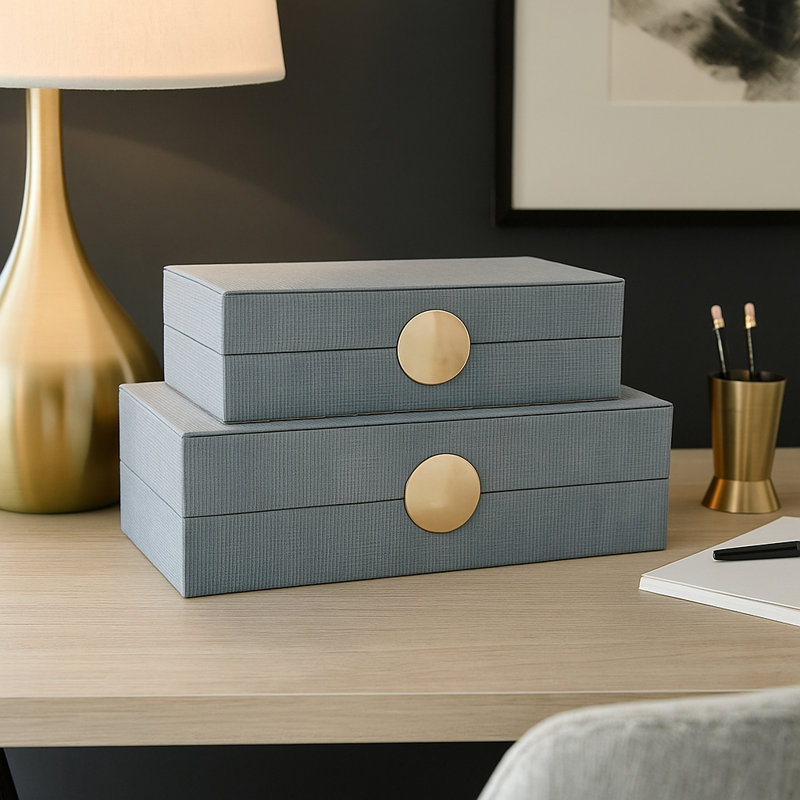 Caladendra Wooden Decorative Boxes