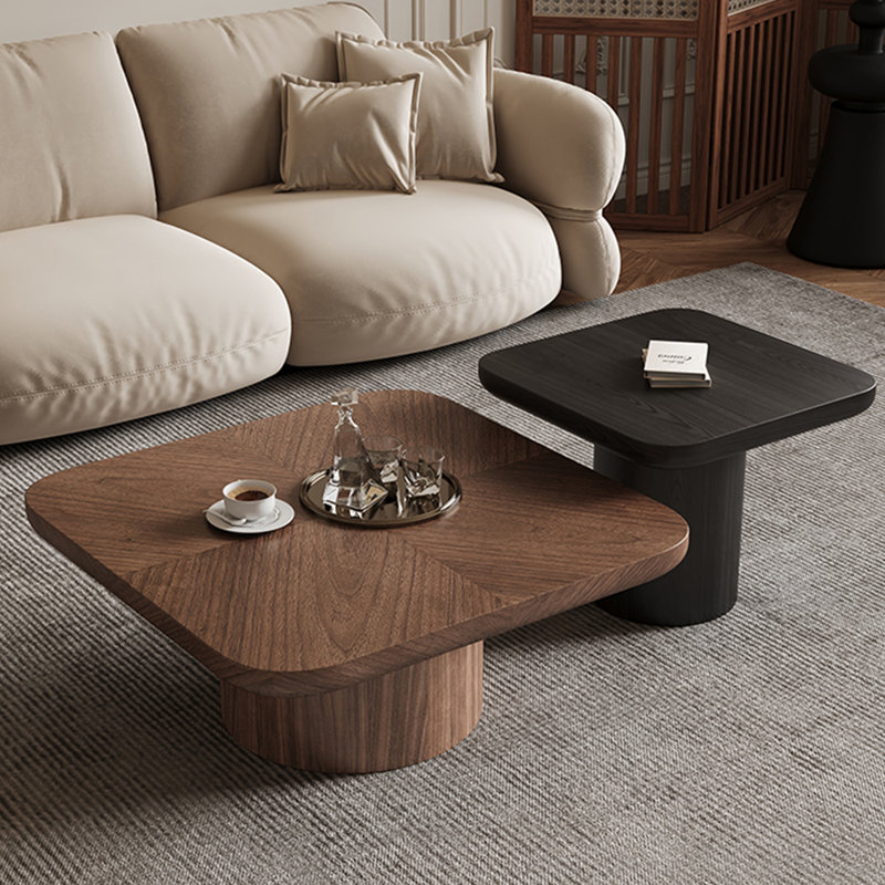 Retro-style simple coffee table set
