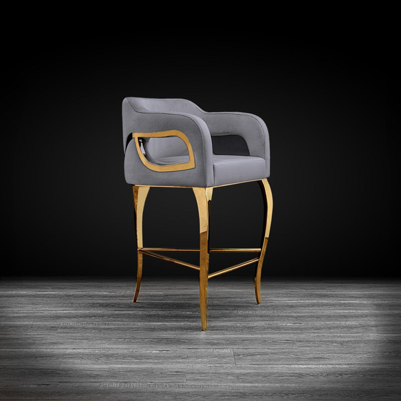 Tabouret Melisia, gris