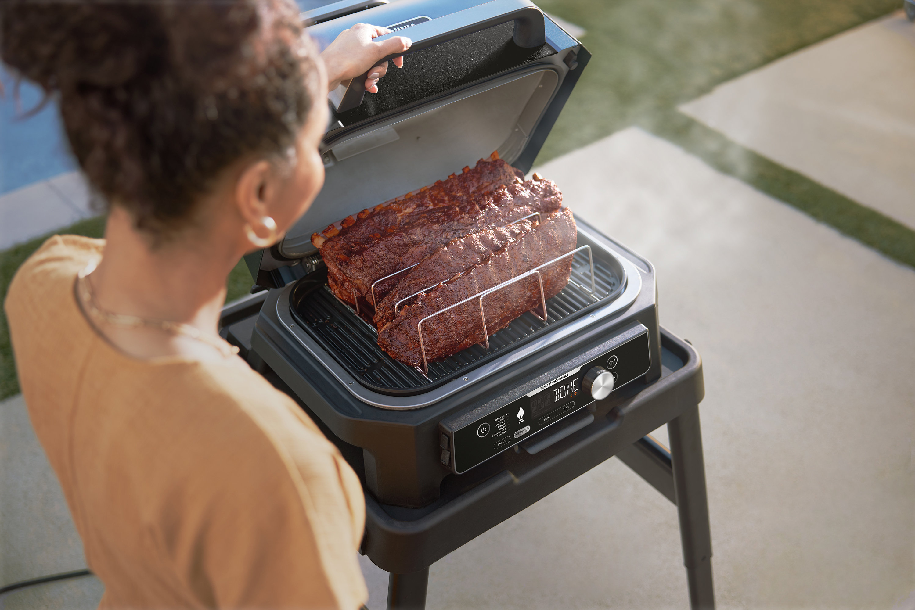 Ninja Broil Rack Ninja Woodfire XL Rib Rack XSKOGXLRBRKEU | Wayfair.co.uk
