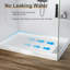 Receveur de douche rectangulaire en acrylique 48 po x 32 po avec évacuation à droite-136103559-136103560