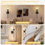 LED Battery Powered Armed Sconce-1097215596