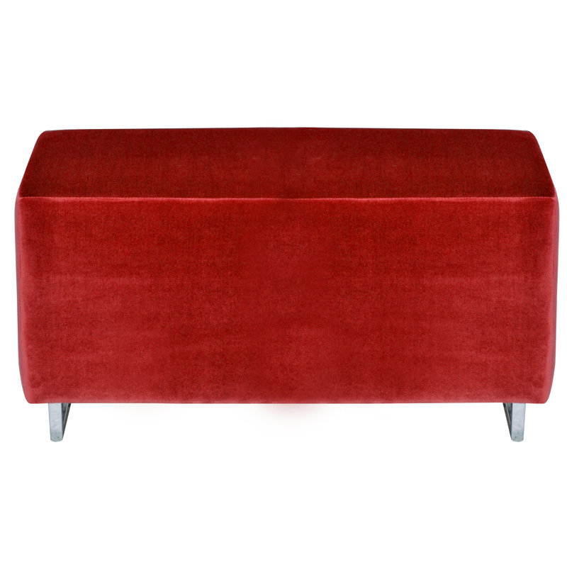 Pepi Upholstered Bench, Red