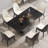 Sintered Stone Top Metal Base Dining Table-763081371-763081369-778542703