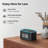 Digital Alarm Clock & White Noise Sound Machine 21 Soothing Sounds 7 Wake Up Sounds 8 Night Lights 32-Level Volume 9 Sleep Timer, Memory Function