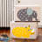 3 Sprouts  - Toy Chest Storage Box for Kids Playroom, Rhino