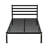 Sturdy Metal Platform Bed Frame with Spacious Under Bed Storage