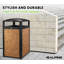Poubelle d'extérieur 40 gallons-87103227