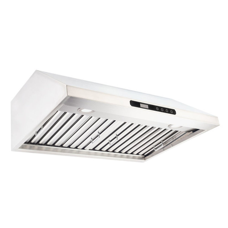 30" 600 CFM Ducted Under Cabinet Range Hood in Brushed 430 Stainless Steel