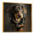 Gold Floater Framed Canvas