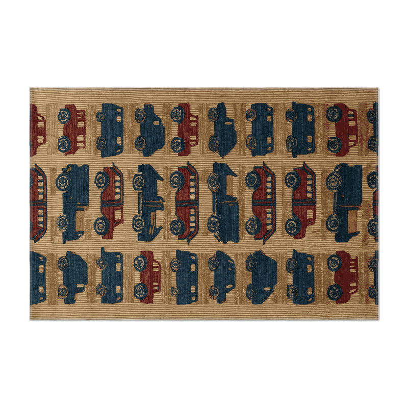 Tapis intérieur et extérieur mauve Transport, Rectangle 9 pi x 12 pi