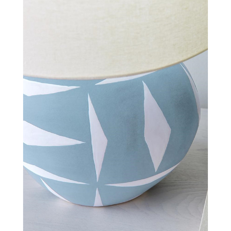 Franz Table Lamp, Semi Matte Lavender