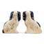 Porcelain Staffordshire Dog Figurines Pair-1729183289