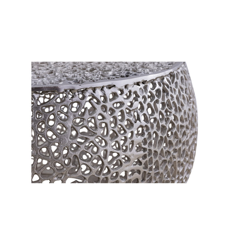 Table basse ronde, Argent argent