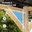 Aoodor 8' x 5' Wooden Grill Gazebo