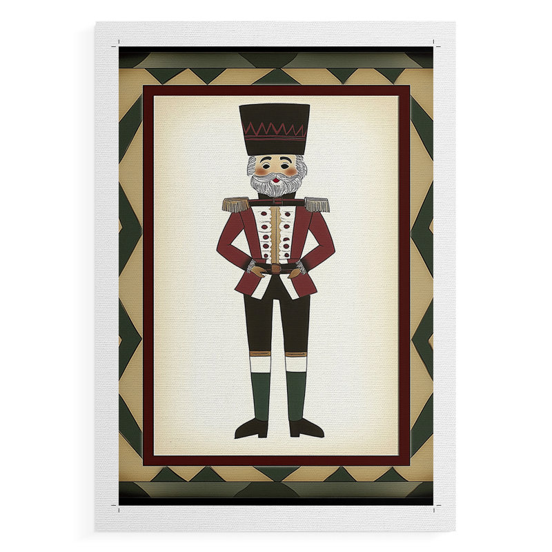 Christmas Holiday Art CL - impression sur toile seulement - NON-CADRE, H 48 po x l 32 po