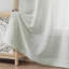 Couey Farmhouse Striped Sheer Rod Pocket Curtain Pair-107099057-107099060