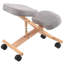 Adjustable Height Ergonomic Kneeling Chair Wheels-42034701