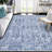 Vintage Machine Washable Area Rug Soft Non Slip Thin Floor Carpet, Low Pile Non Shedding Rug, Stain Resistant Printed Rug for Bedroom Living Room-232305290