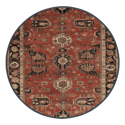 Tapis brun lavable à la machine