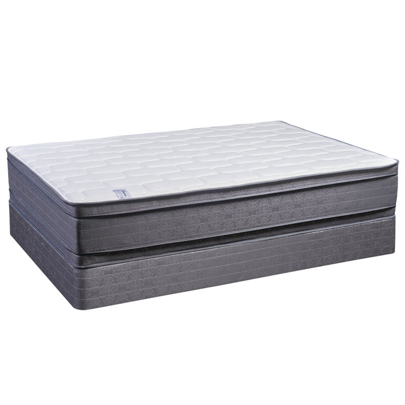 Arsuite 13'' Firm Memory Foam Mattress and Box Spring, Twin, Low Profile (4")