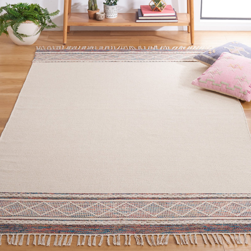 Montauk Hand Loomed Cotton Rug, Rectangle 5' x 8'