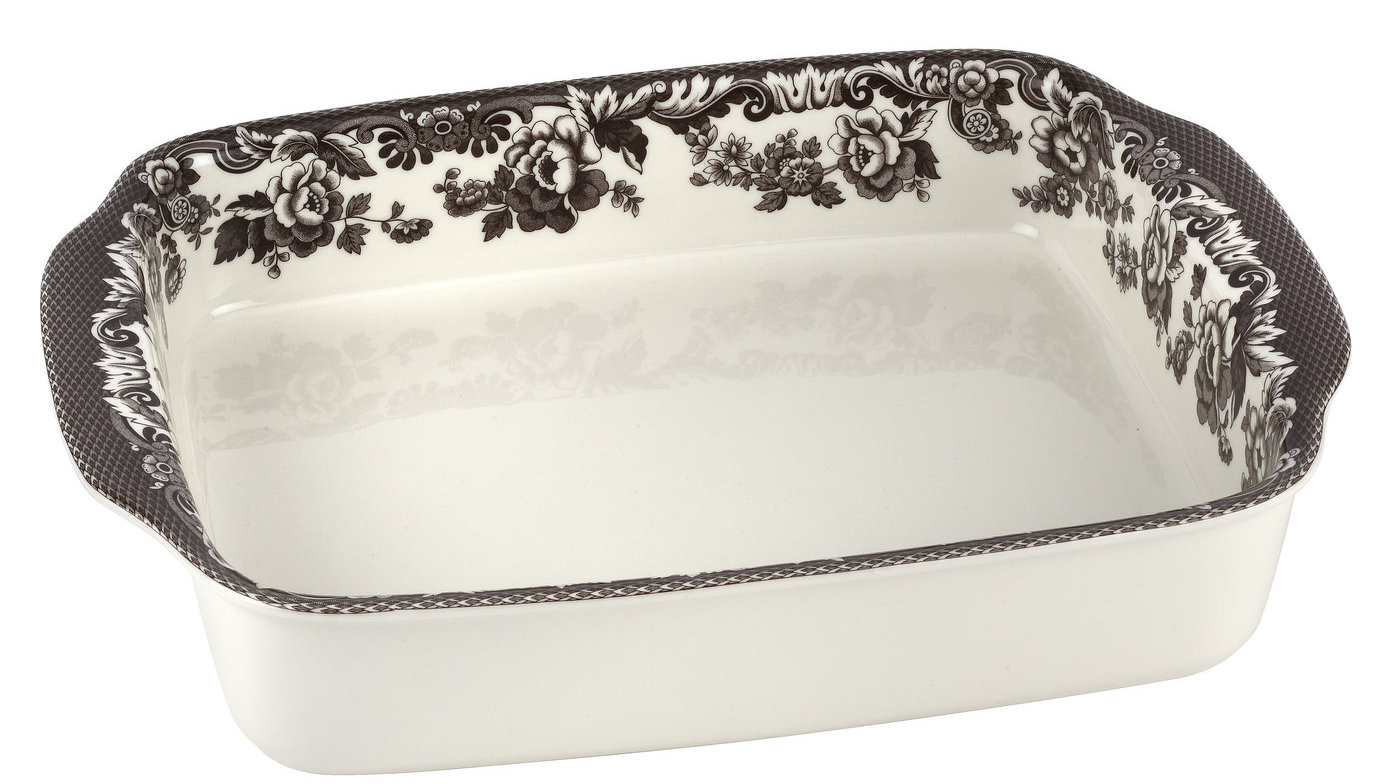 Spode Delamere Handled Lasagne Tray