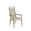 Highland Oak High Back Dining Arm Chair-363035110