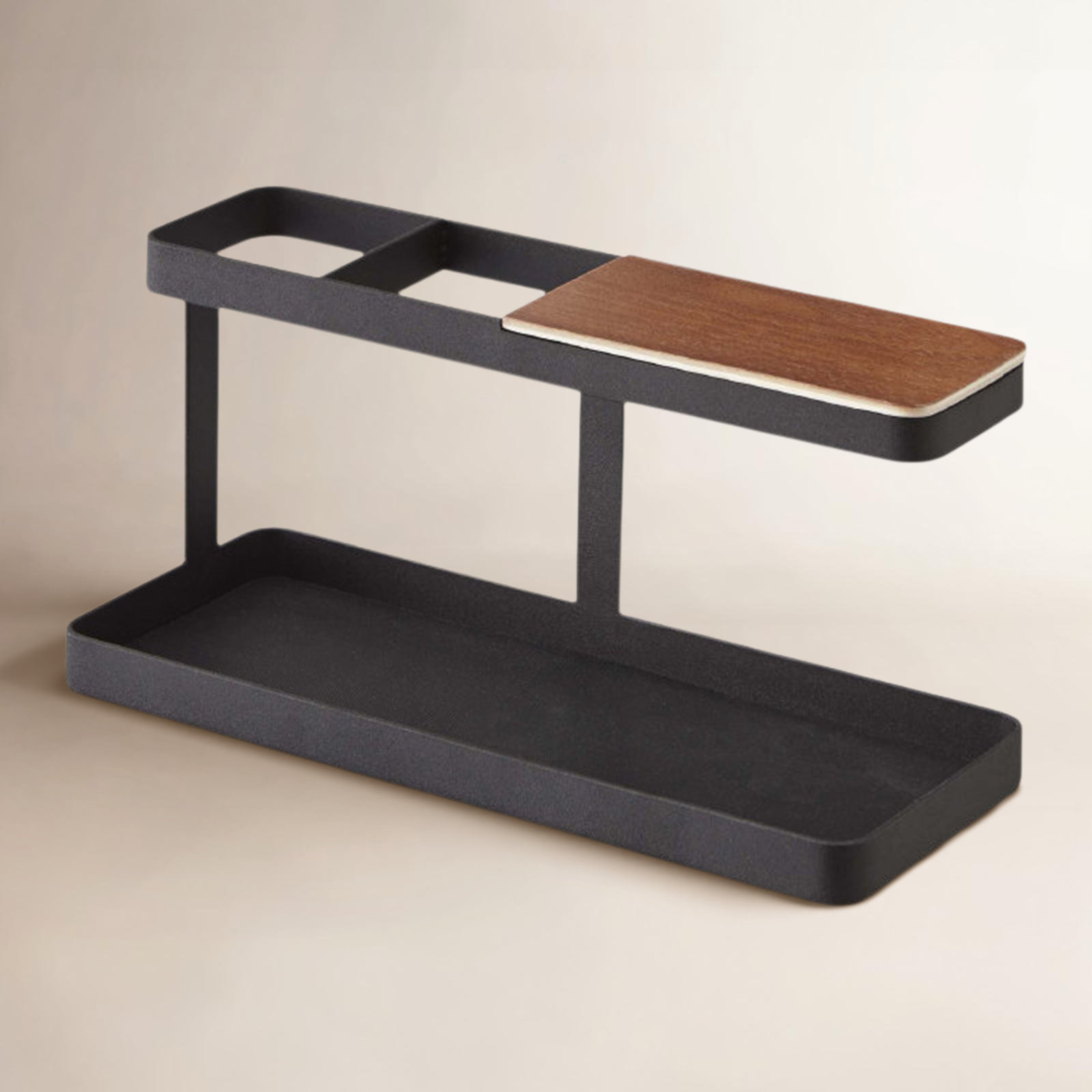 Yamazaki Home Steel Spice Caddy, Black