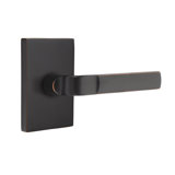 Aston Flat Passage (Hall & Closet) Door Lever with Rectangle Rosette