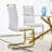Yoanna PU Leather Upholstered Dining Chair-424881377-424881327