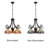 Abdeslam 5 - Light Glass Dimmable Novelty Chandelier