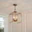 4 - Light Antique Brass Pendant