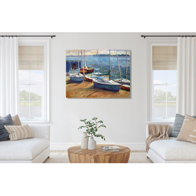 Bateau de Borge - reproduction d'art sur toile