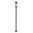 Gannon 3 Light Outdoor Post Mounted Fixture in Black-100157179