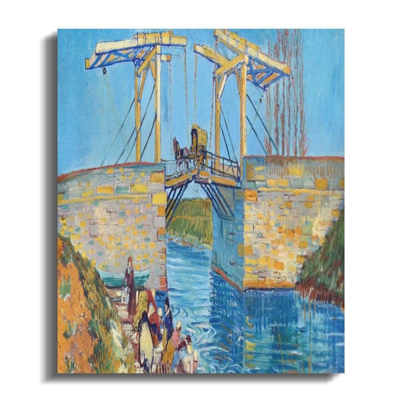 Goble 1 Piece Wrapped Canvas Wall Art Set, 20x24