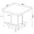 2-Piece Square Coffee And End Table Set