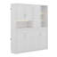 Lit escamotable polyvalent et peu encombrant avec caractéristiques avancées et design élégant-499928854