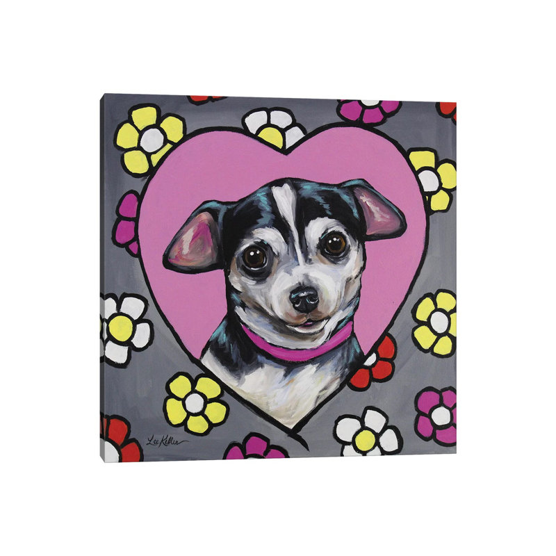 Chihuahua - Coco - Wrapped Canvas Print, 30.48 cm H x 30.48 cm W