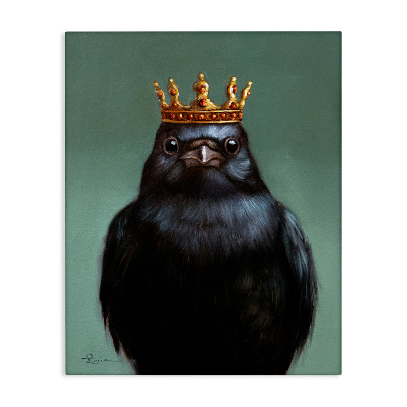 «King Crow», toile réalisée par Lucia Heffernan