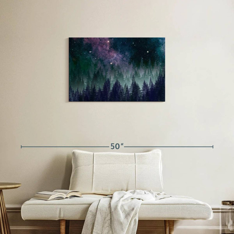 Forêt de galaxies d'Alvord, H 20 po x l 30 po