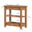 Solid Wood End Table with 3-Tier Storage-1041661061