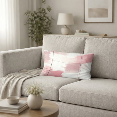 Coussin French Country - Coussin imprimé écossais rouge
