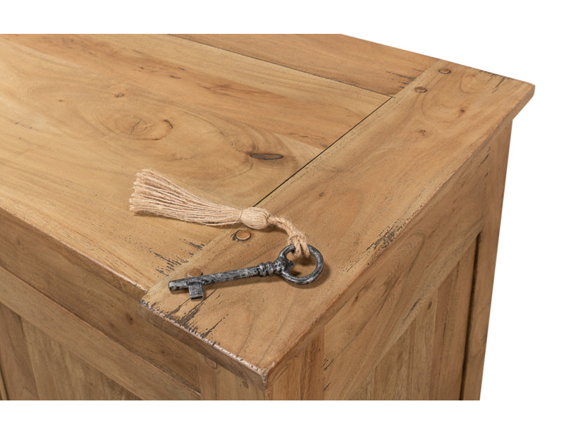 Carreiro 79'' W Solid Wood Sideboard, Driftwood