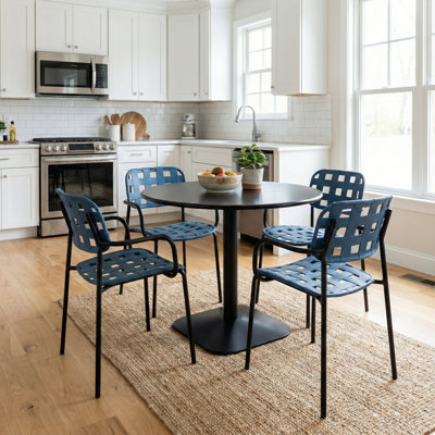 4 -Person Steel Dining Set
