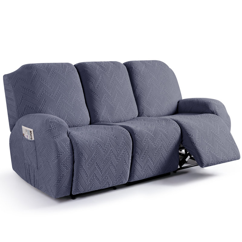 Housse extensible pour canapé 3 pièces Harriet, Gris