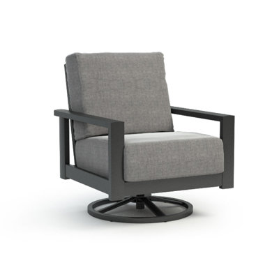 Elements Cushion Outdoor Swivel Armchair