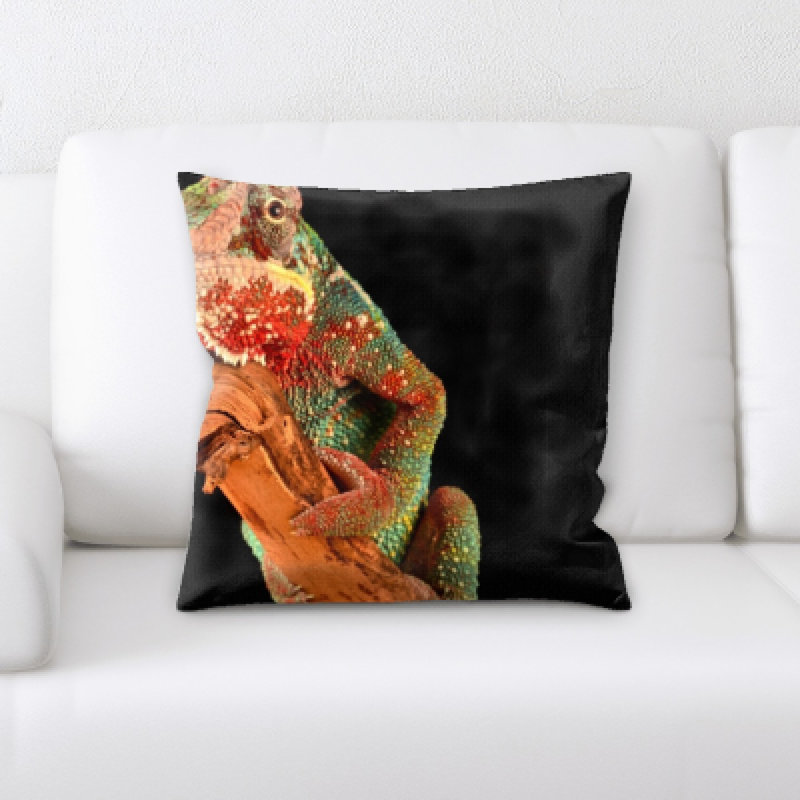 Microsuede Throw Pillow